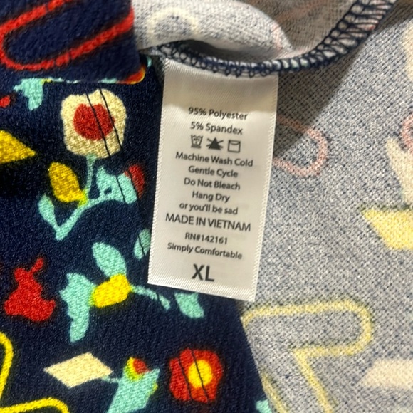 LuLaRoe Women’s Cassie Pencil Skirt/Size:XL /Color: Multi Floral-Geometric (NWT) - Picture 5 of 7